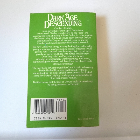 Camber the Heretic Paperback Book - Picture 3 of 8